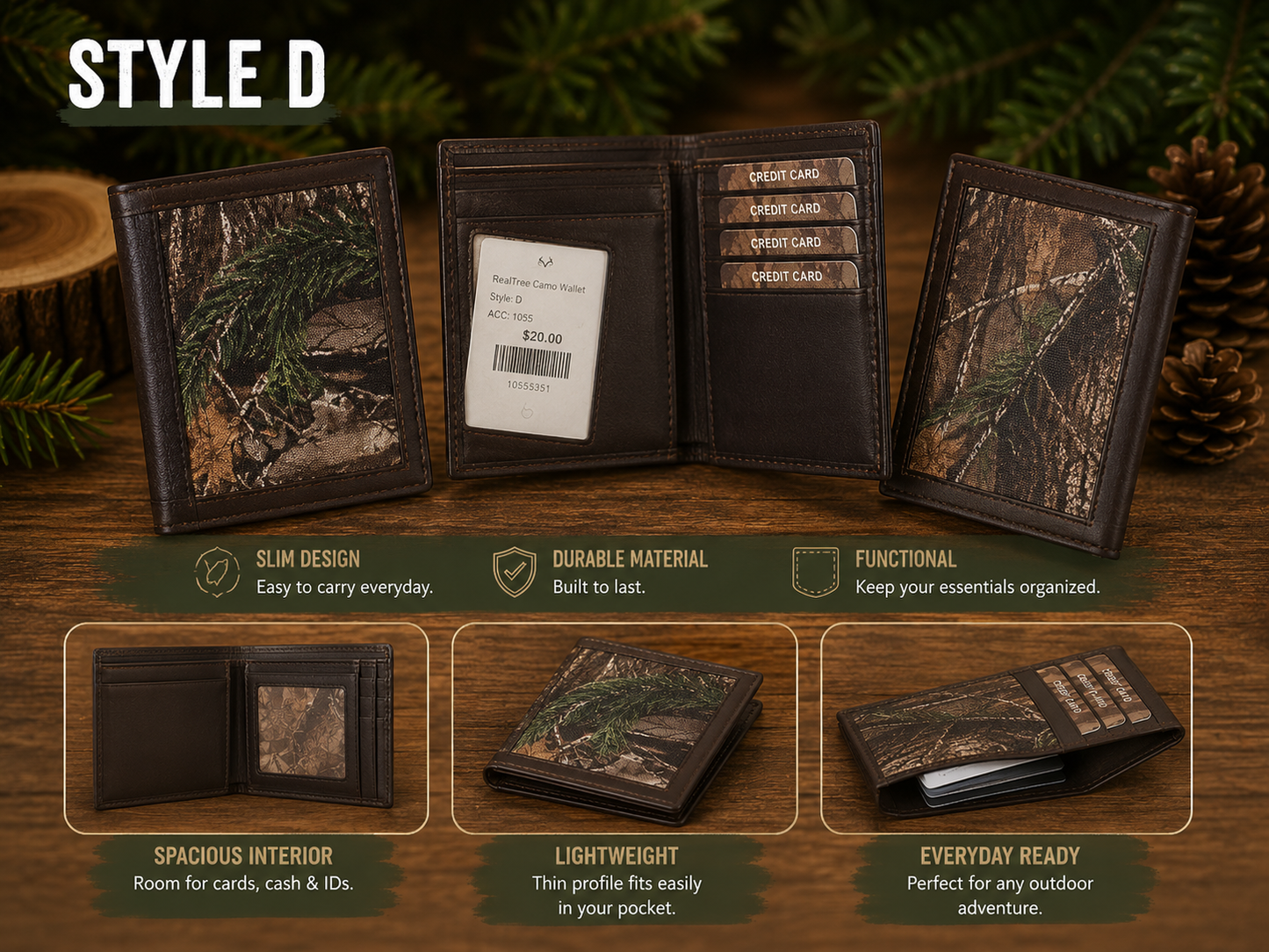 RealTree Camo Wallets