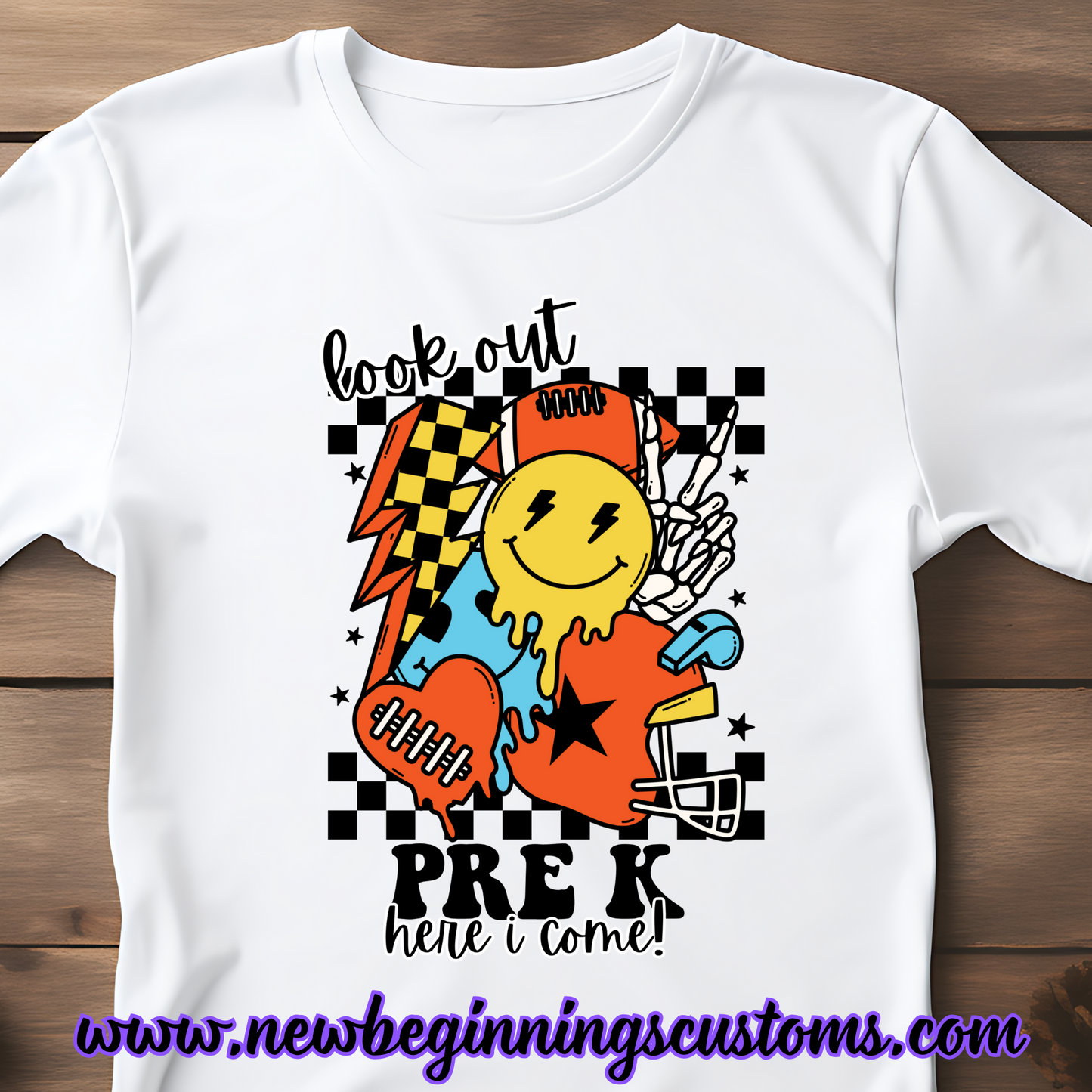 Checkered Comeback Pre-K