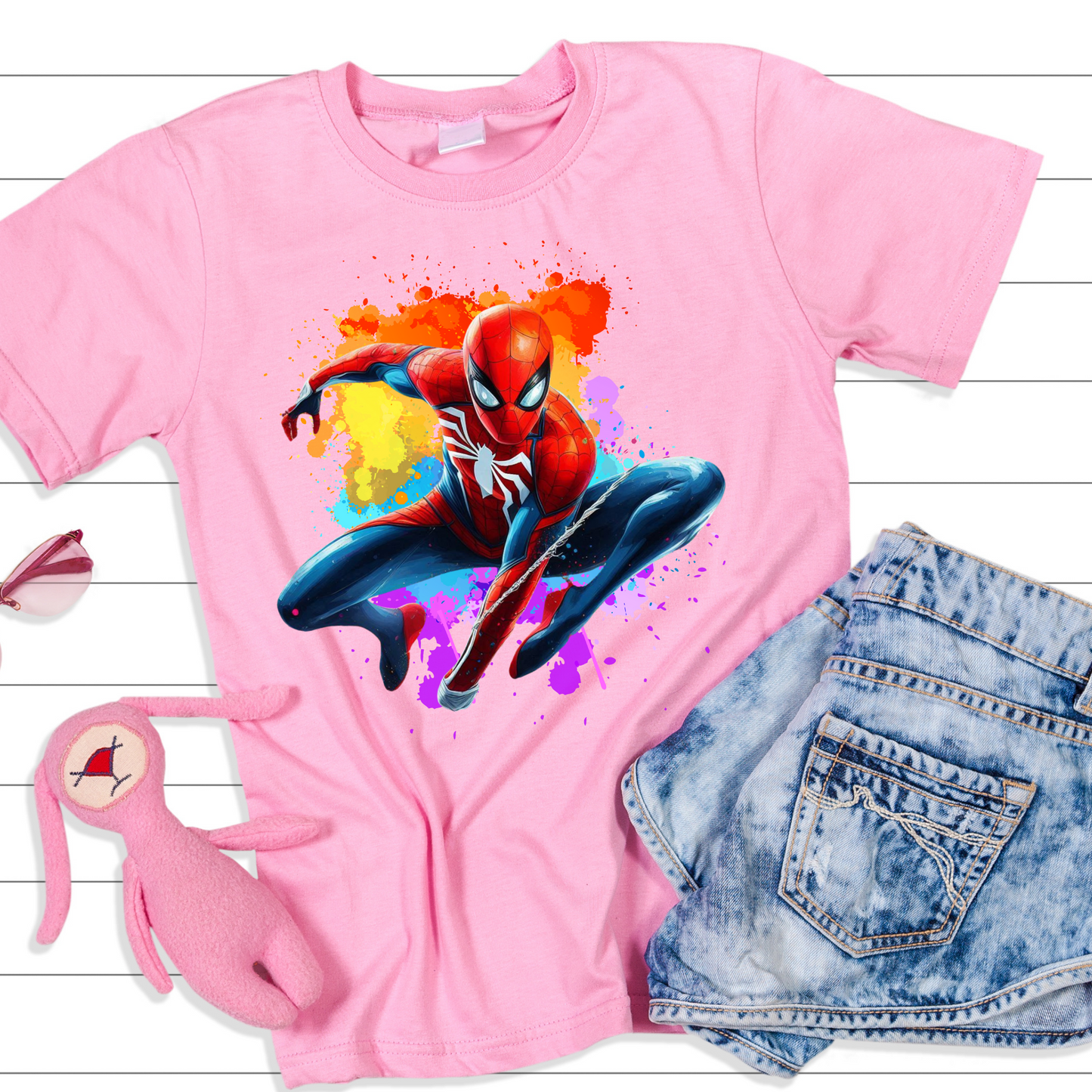 Watercolor Spiderman