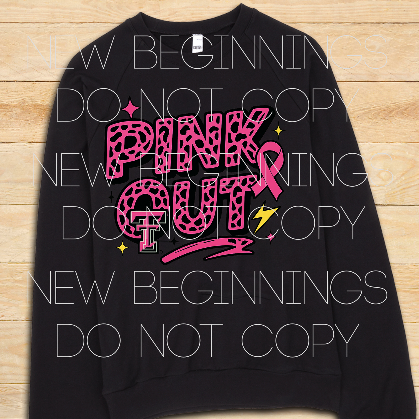 Texas Tech Pink Out Leopard