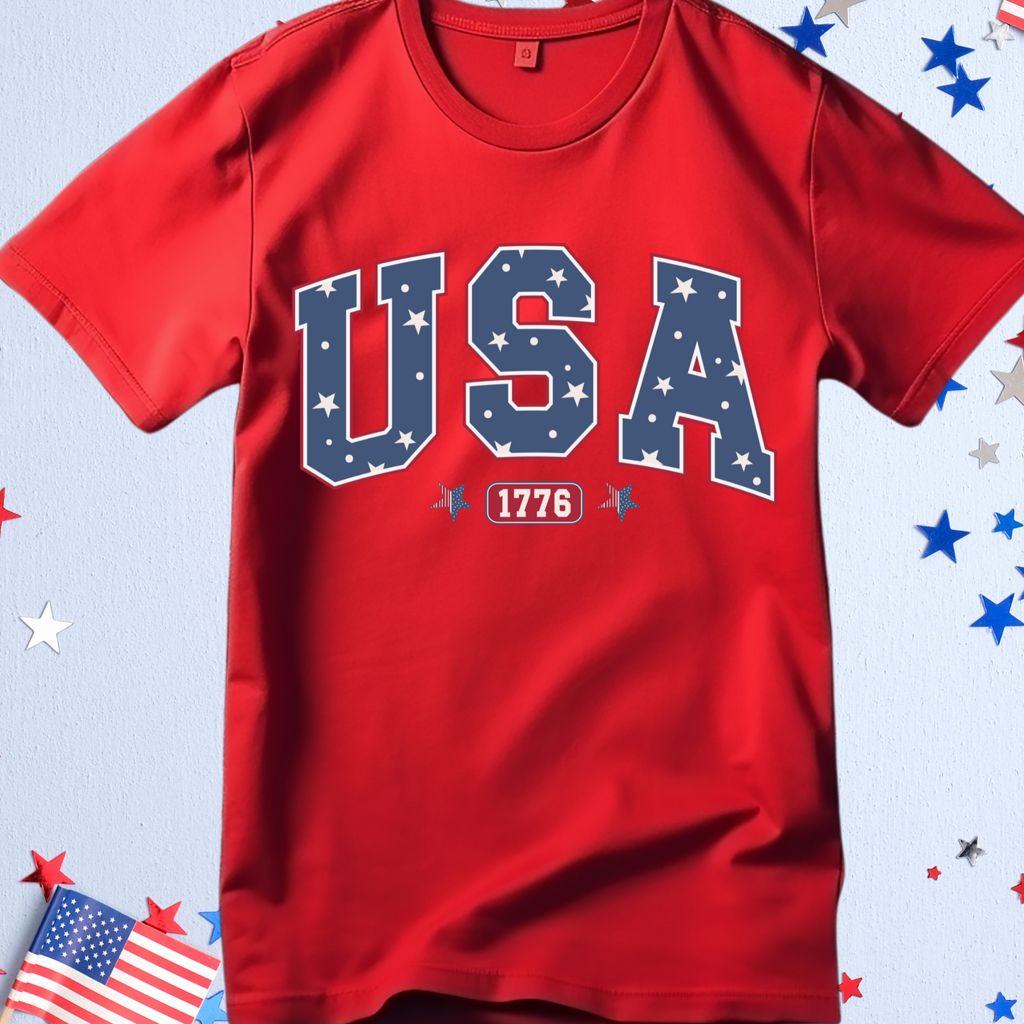 USA 1776 with Daisies