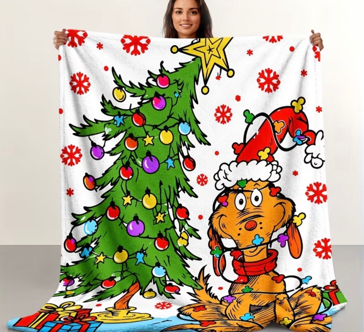 Christmas Throw Blanket 40x50”