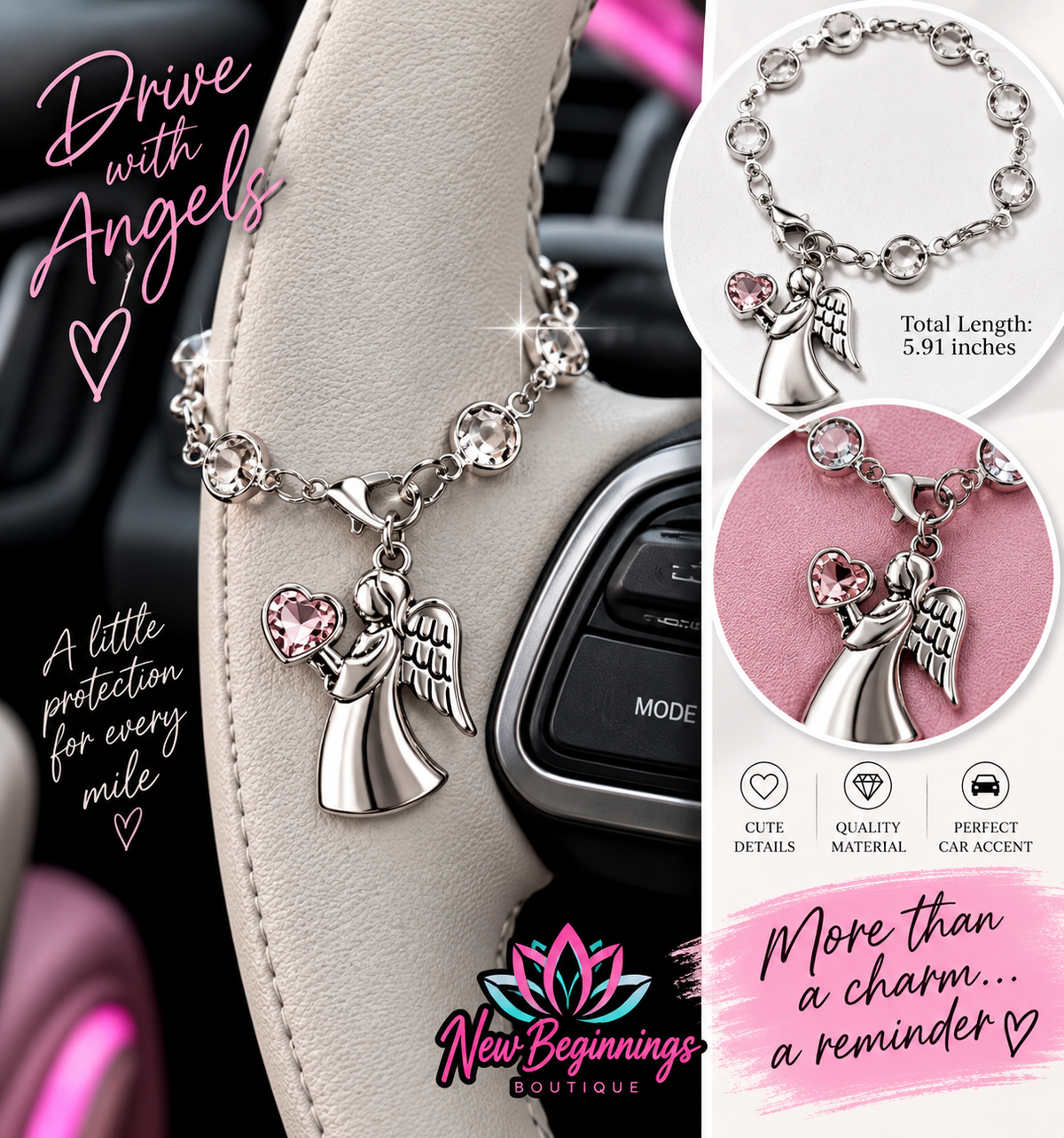Steering Wheel Charms