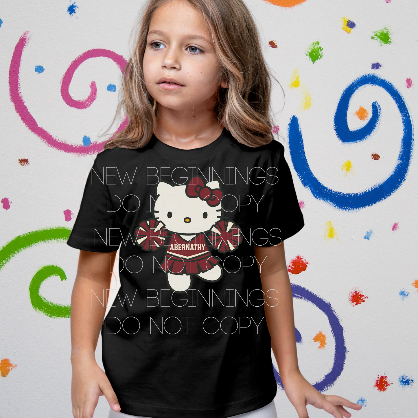 Abernathy Kitty Cheerleader