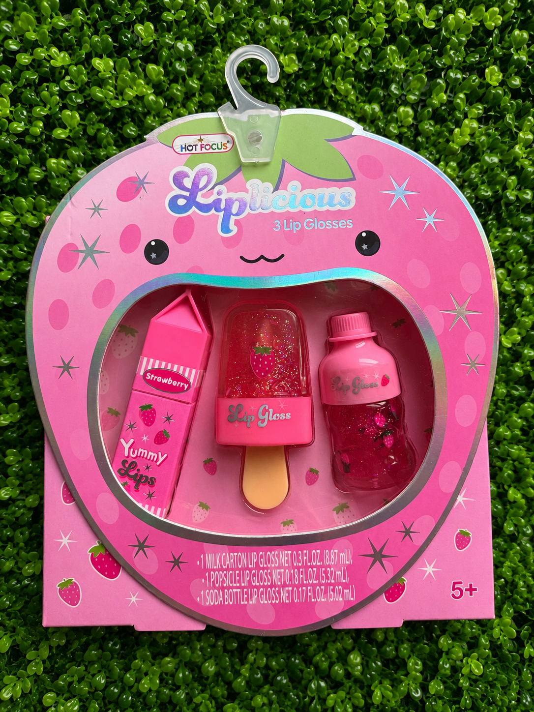 Liplicious Lip Gloss Set (Strawberry)