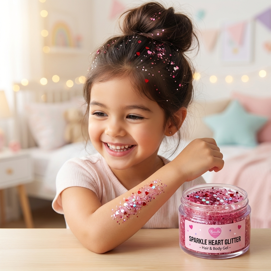 Valentine’s Hair & Body Glitter