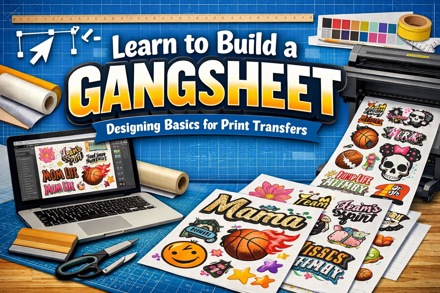 Building a Gangsheet-The Basics-2 Part Course