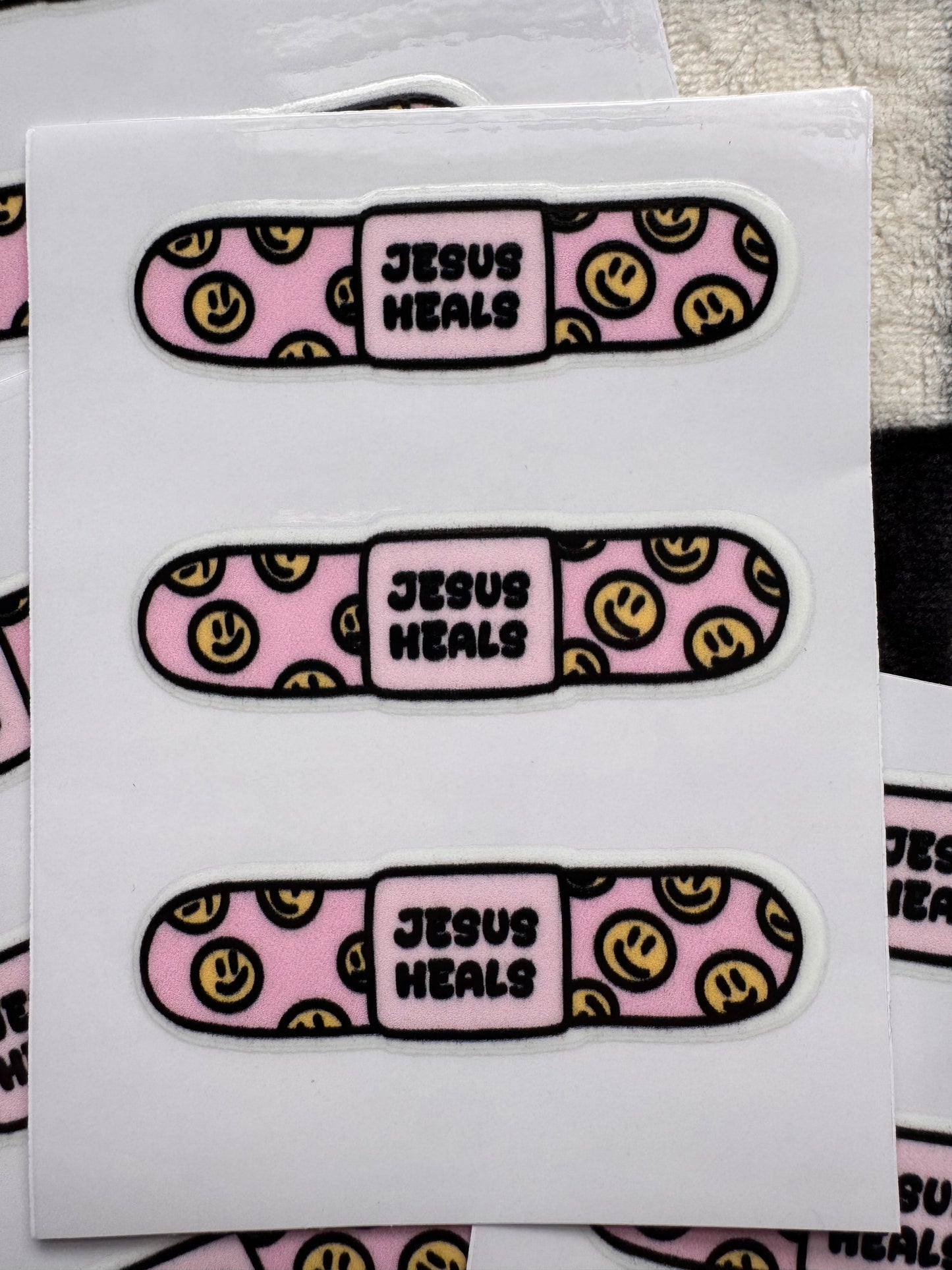 Jesus Heals - UVDTF Stickers