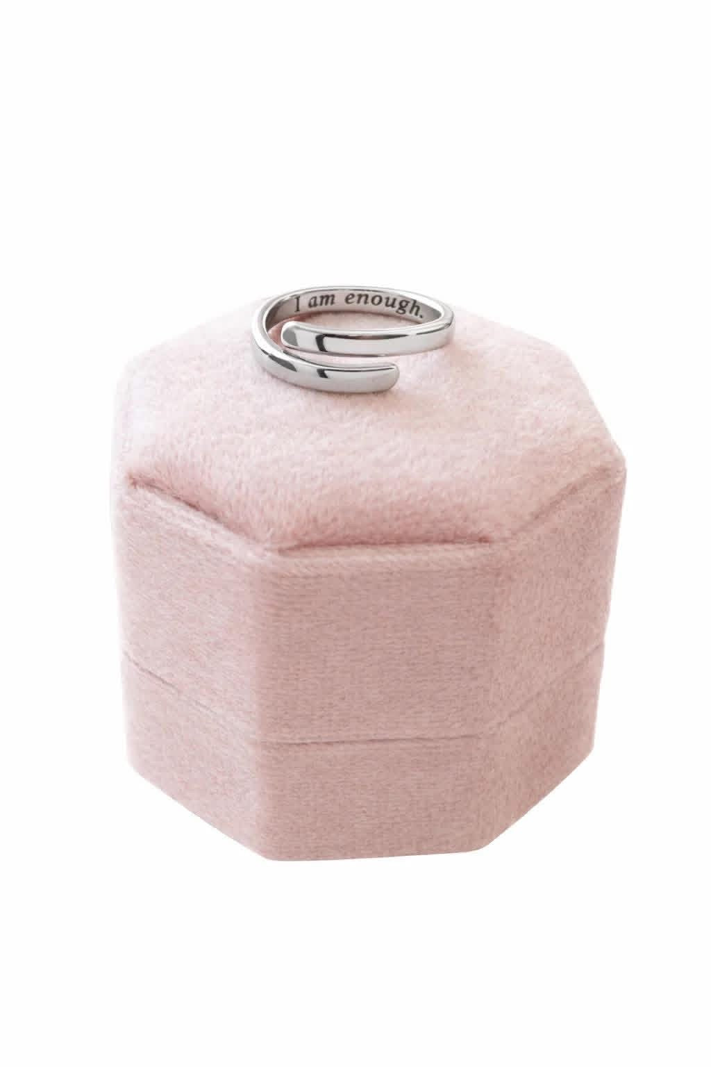 I am Enough -Adjustable Ring