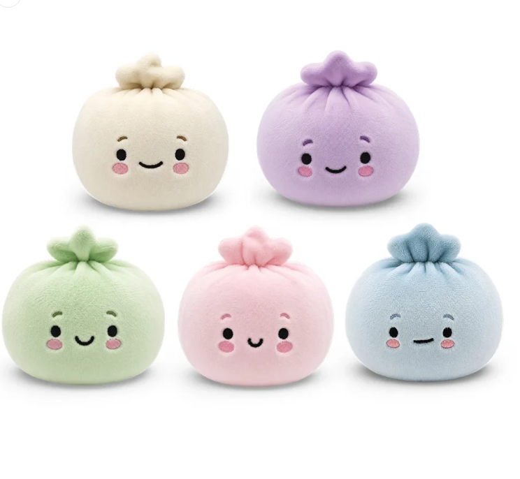 Squishers- Plush Dumpling Squishy Friends