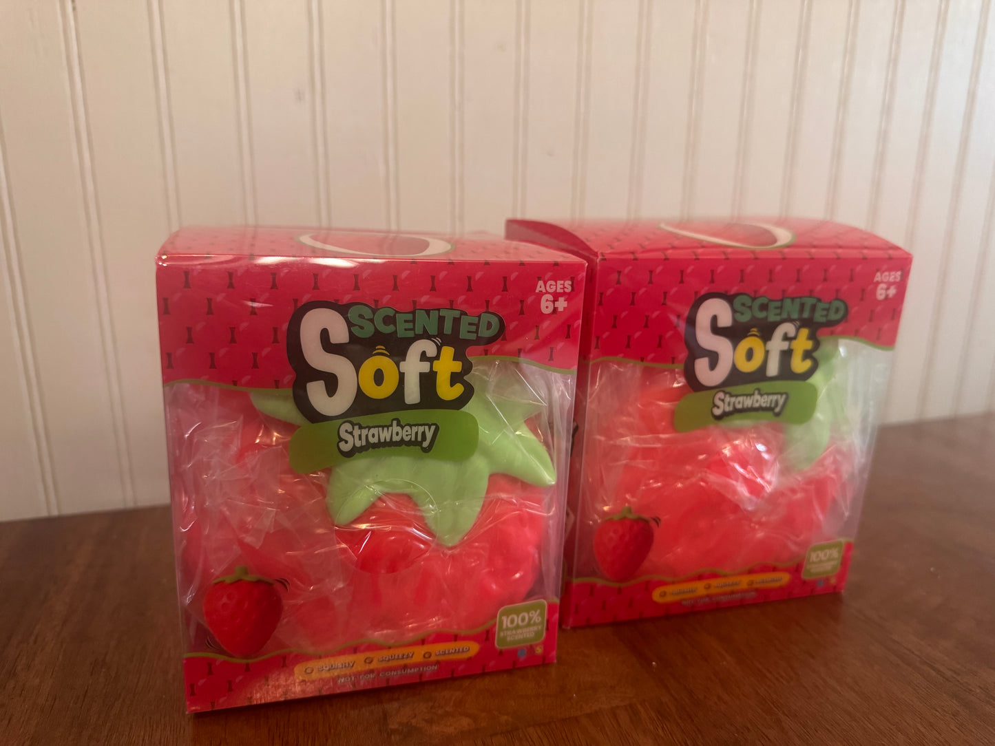 Strawberry & Grape Smush Squishies