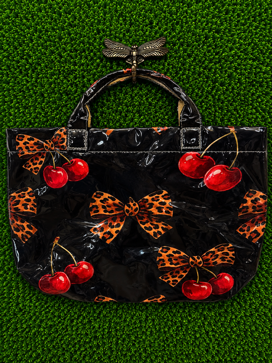 Gloss Luxe Tote - Cherry Bomb