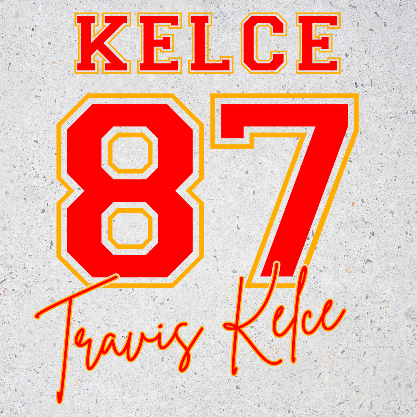 Kelce 87 With Signature