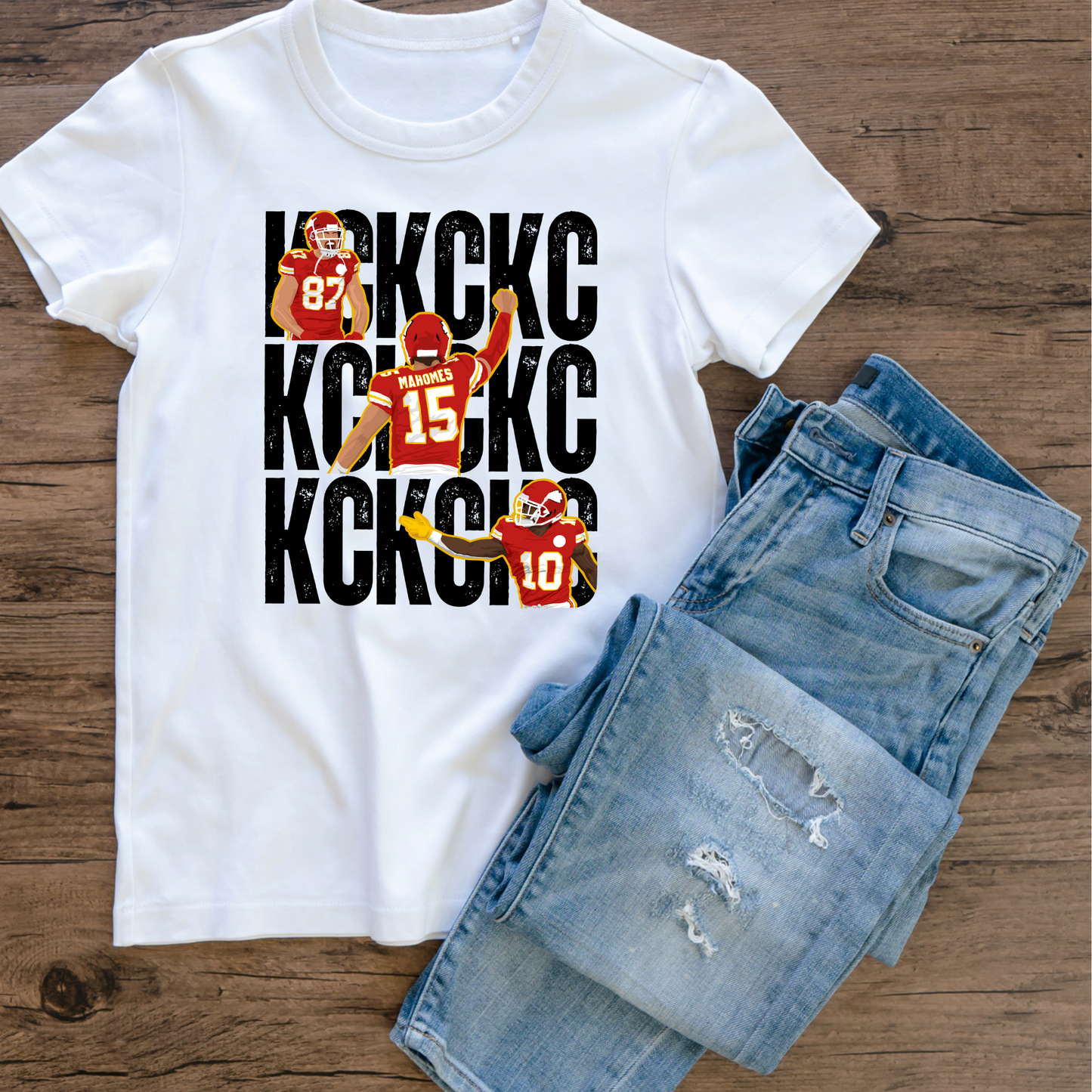 KC Stacked- Black