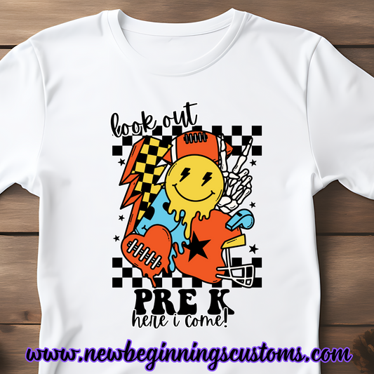 Checkered Comeback Pre-K