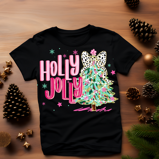 Boho Chic Holly Jolly Tree