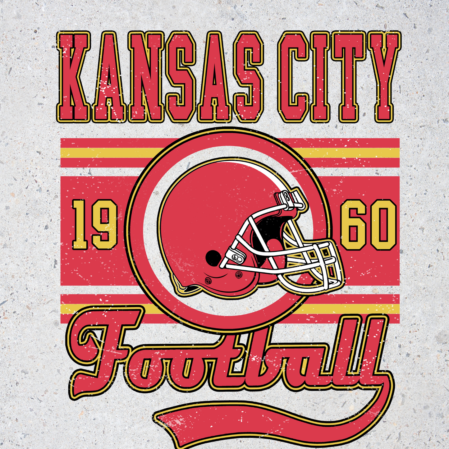 Classic KC Chiefs Football