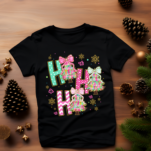 Ho-Ho-Ho Festive Pink & Green