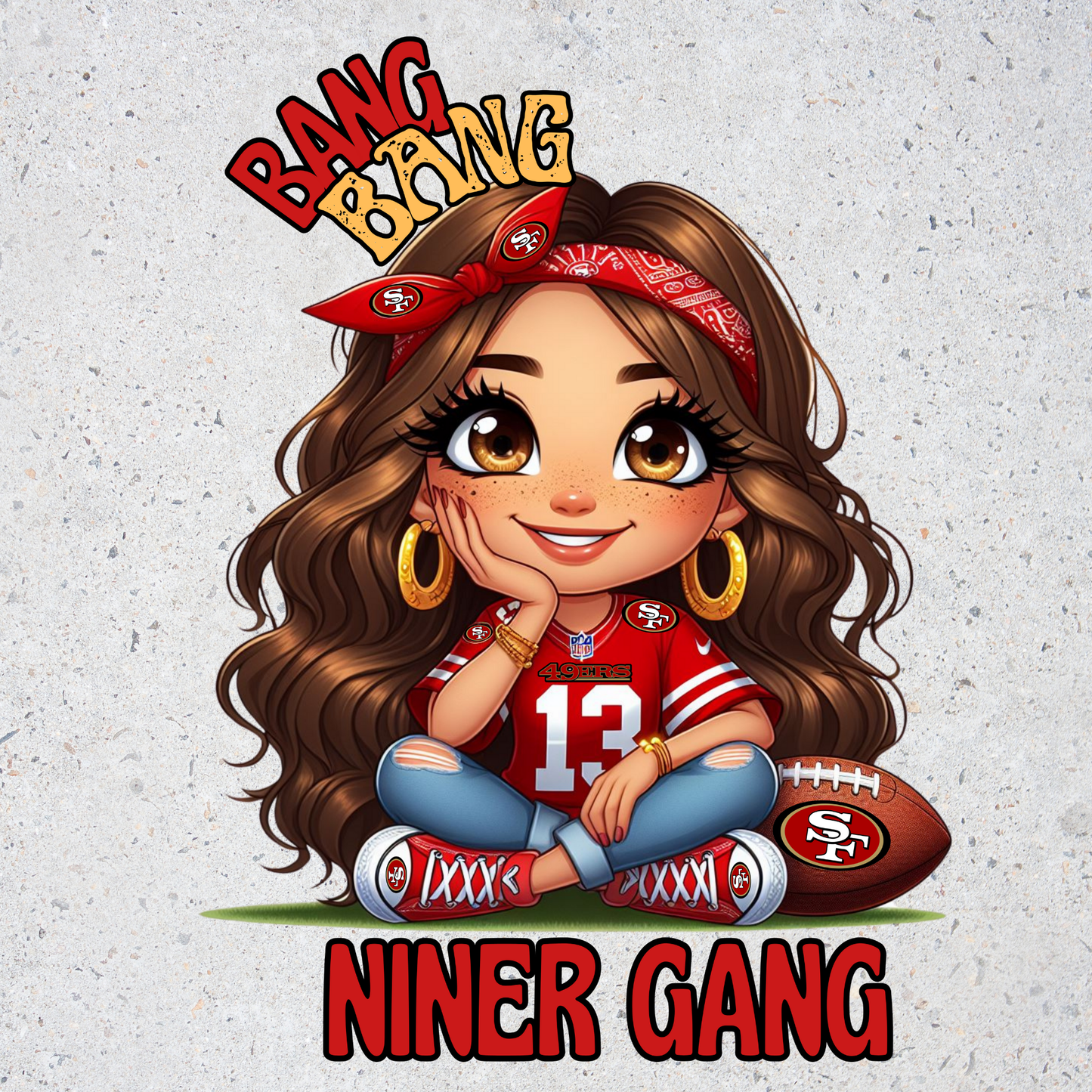 Bang Bang Niner Gang Girl