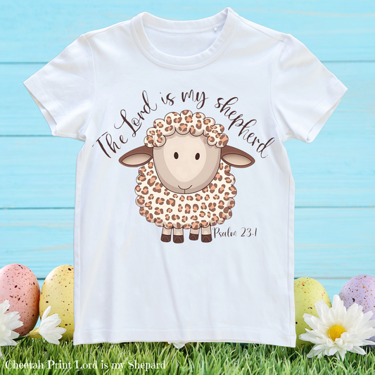 Cheetah Print The Lord is My Shepard