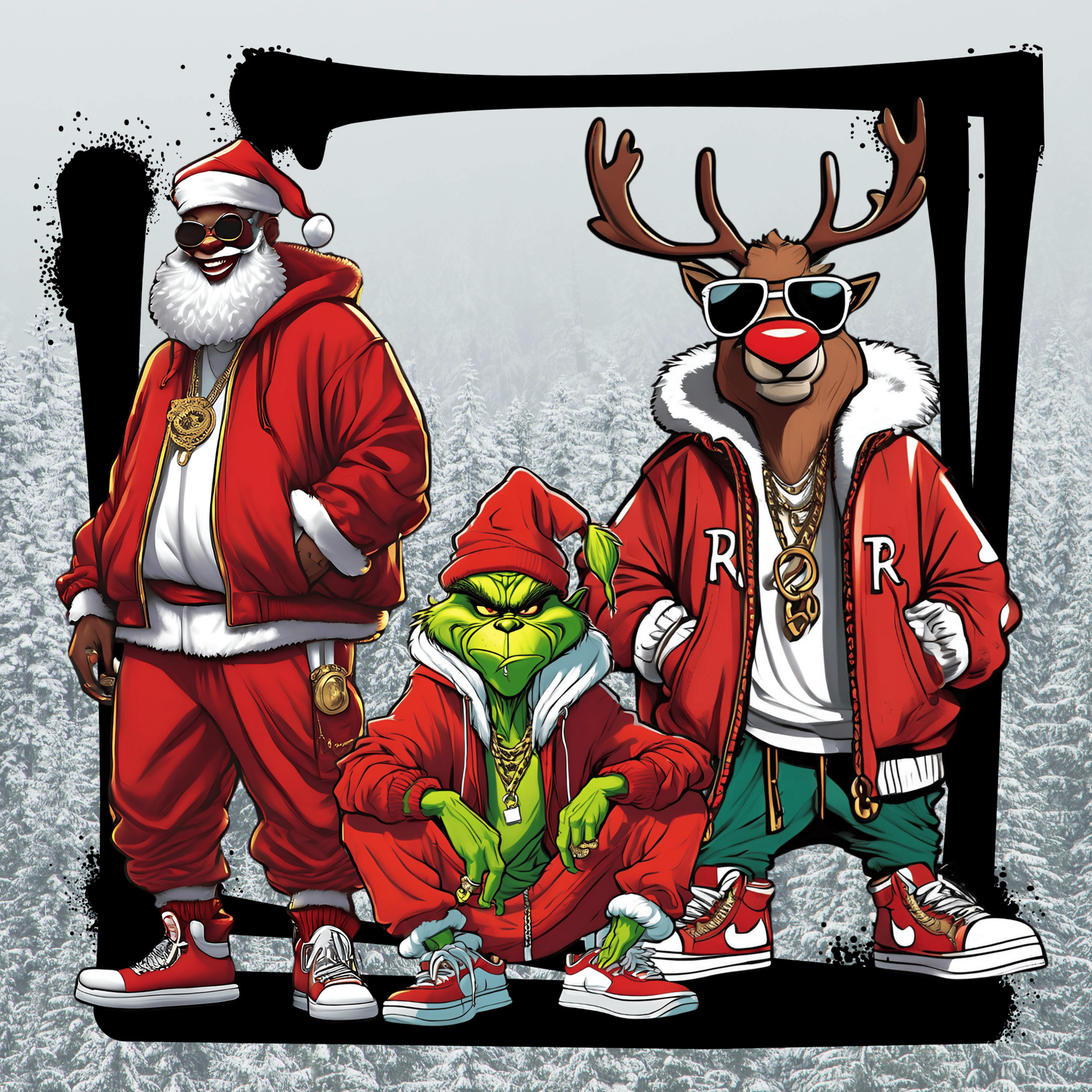 Hip Hop Grinch Squad