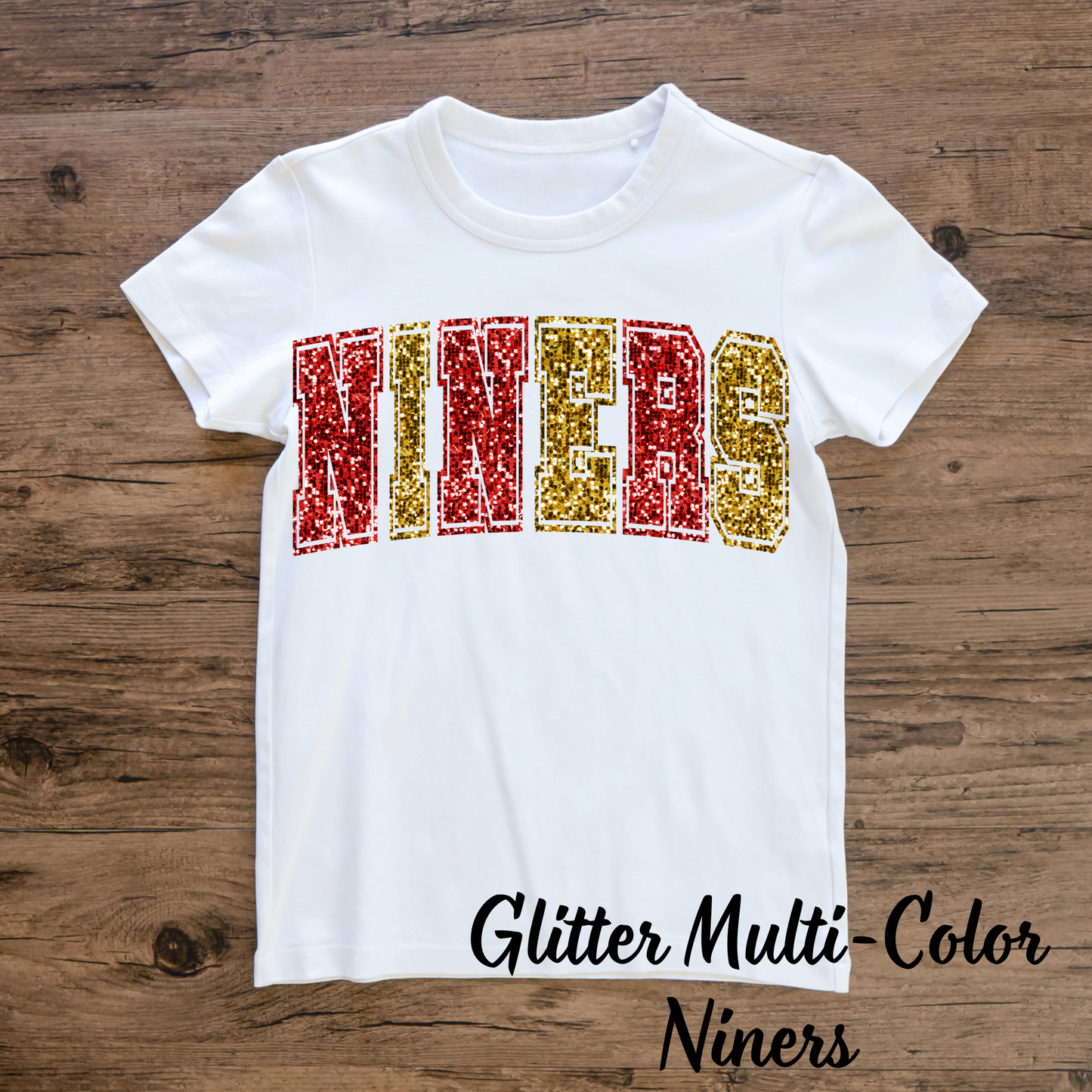 Glitter Multi-Color Niners