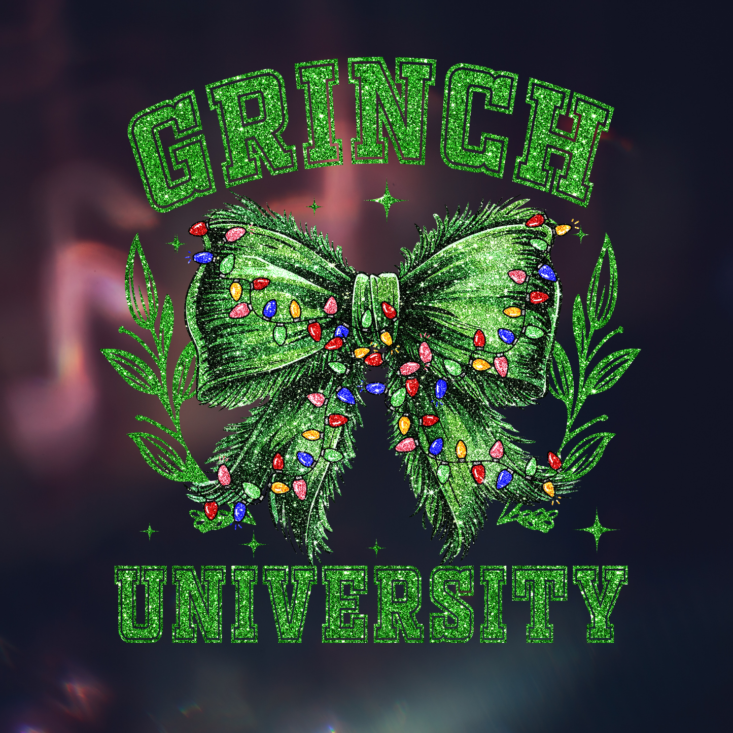 Grinch University Charm