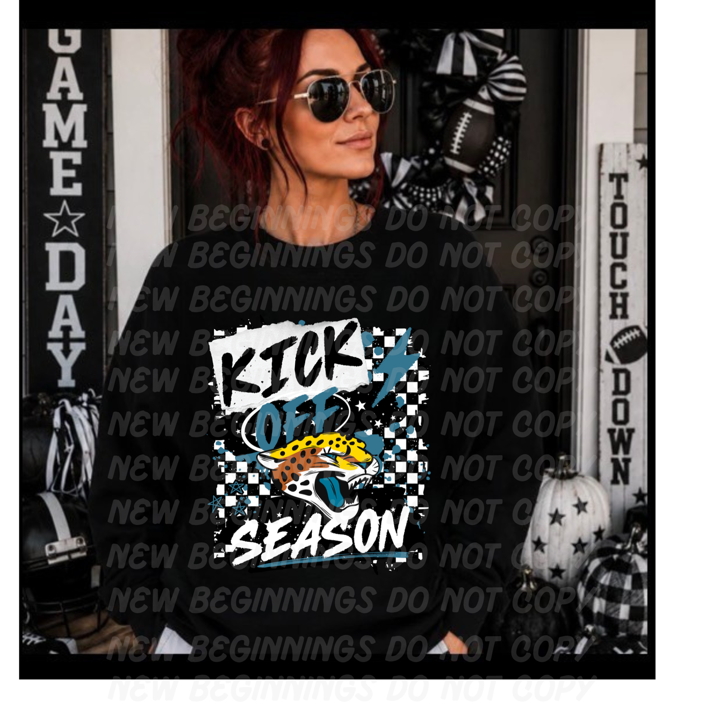 Kick Off Season- NFL Teams- Custom TShirts or Crewnecks