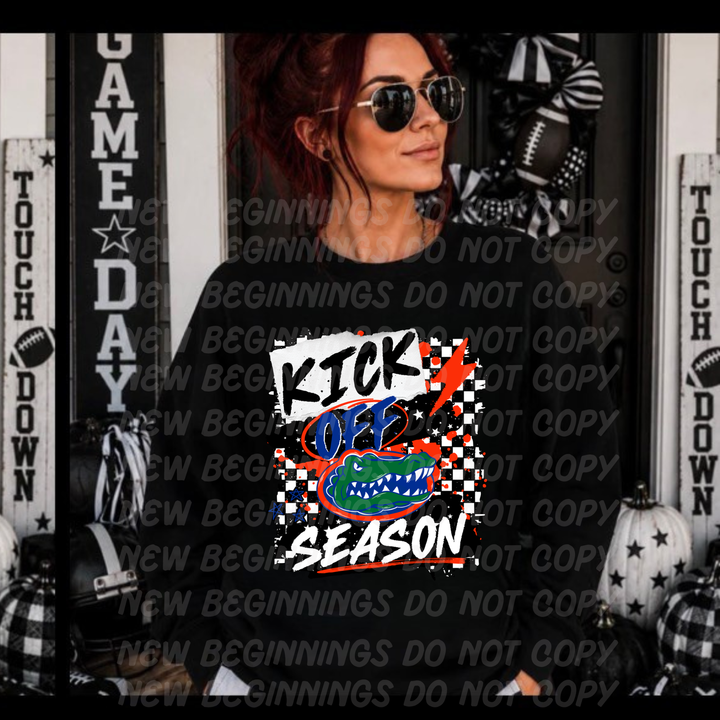 Kick Off Season- College Teams- Custom TShirts or Crewnecks