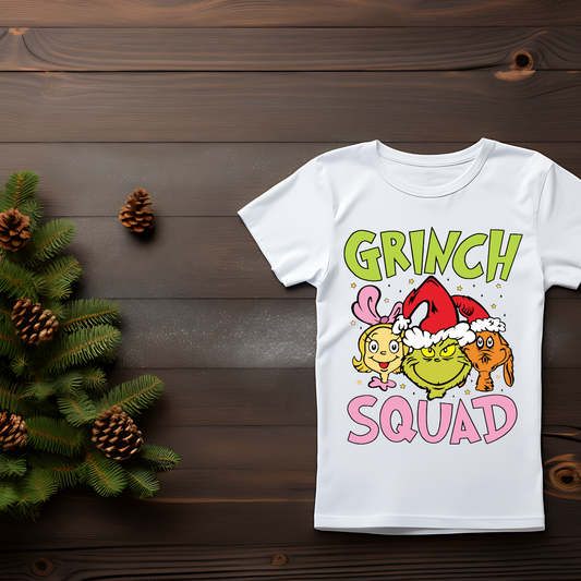 Grinch Squad Pink