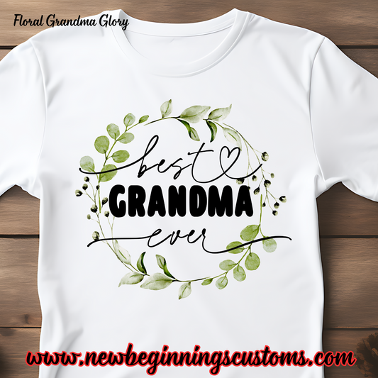 Floral Grandma Glory