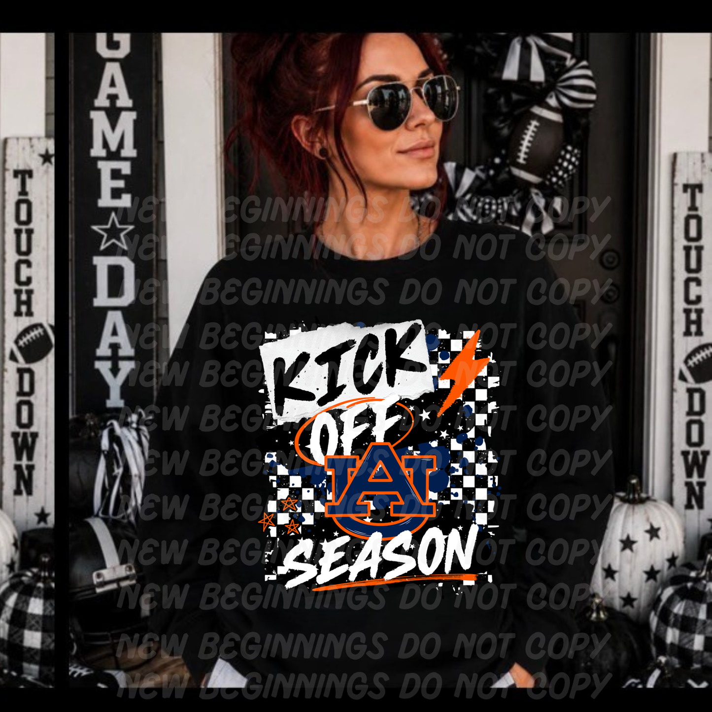 Kick Off Season- College Teams- Custom TShirts or Crewnecks