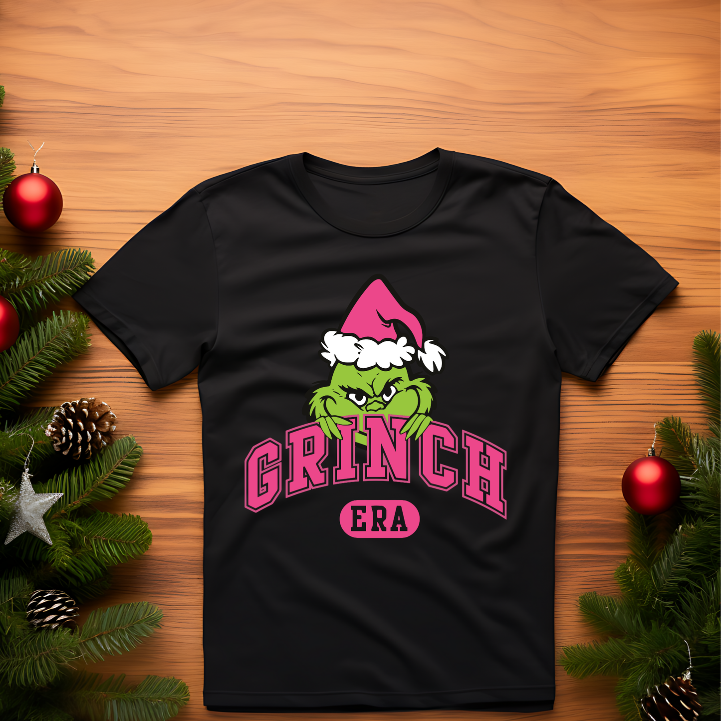 Pink Grinch Glamour "In My Grinch Era"