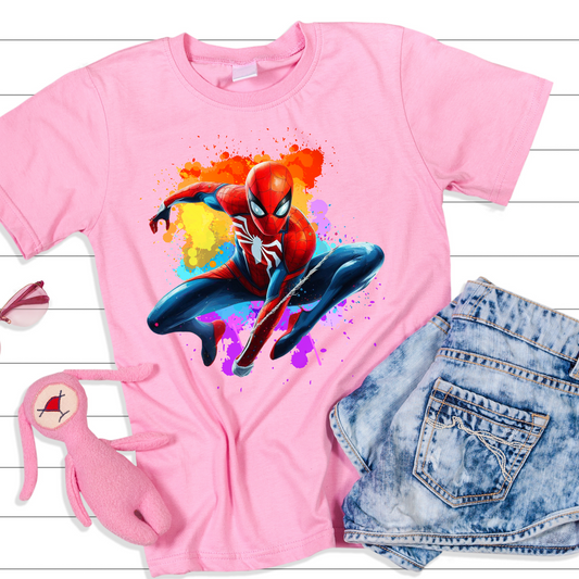 Watercolor Spiderman