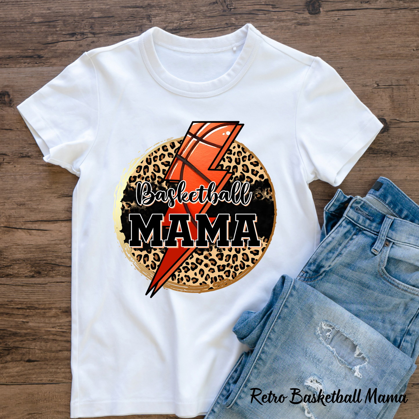 Retro Basketball Mama