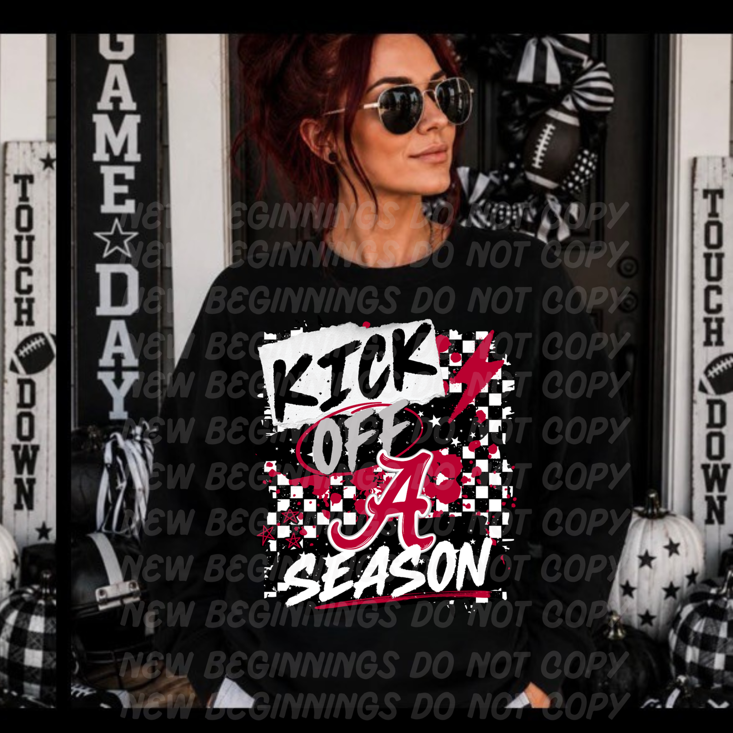 Kick Off Season- College Teams- Custom TShirts or Crewnecks