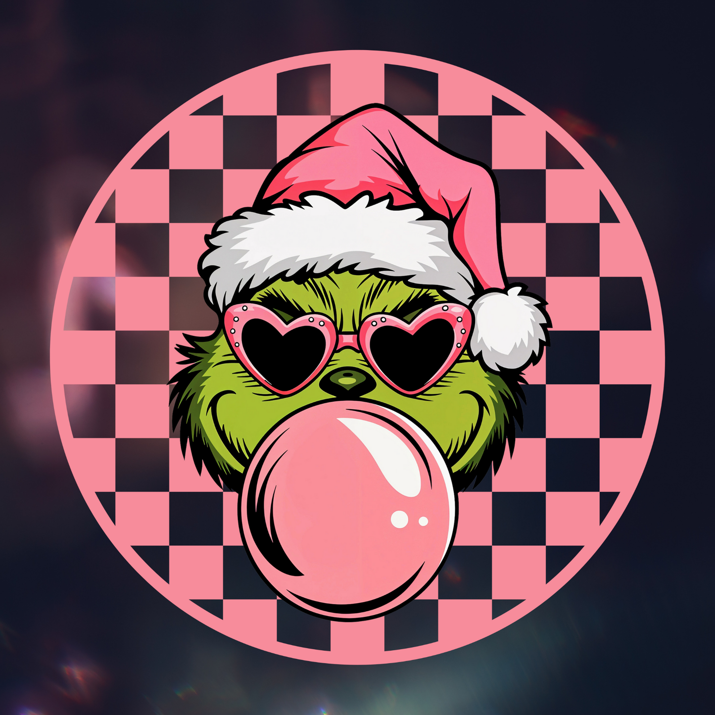 Bubble Gum Grinch Delight