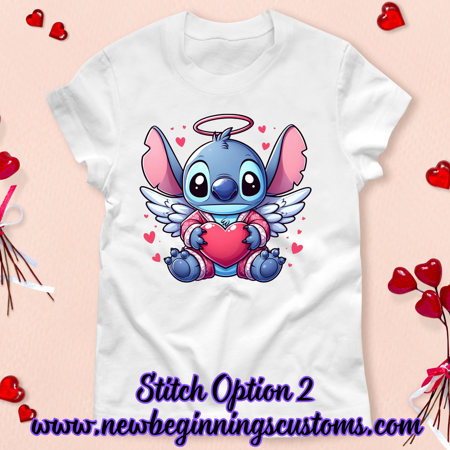 Stitch Valentine Design Option 2