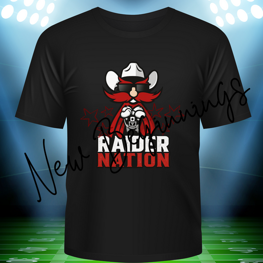 Raider Nation With Stars