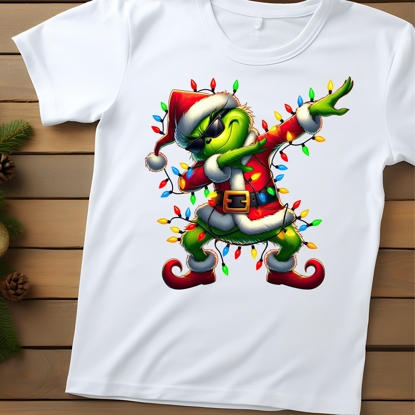 Dabbin' Grinch Swag