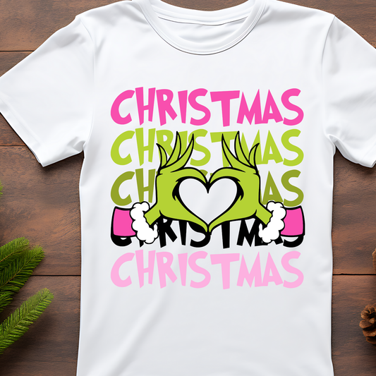 Pink Grinch Holiday Magic