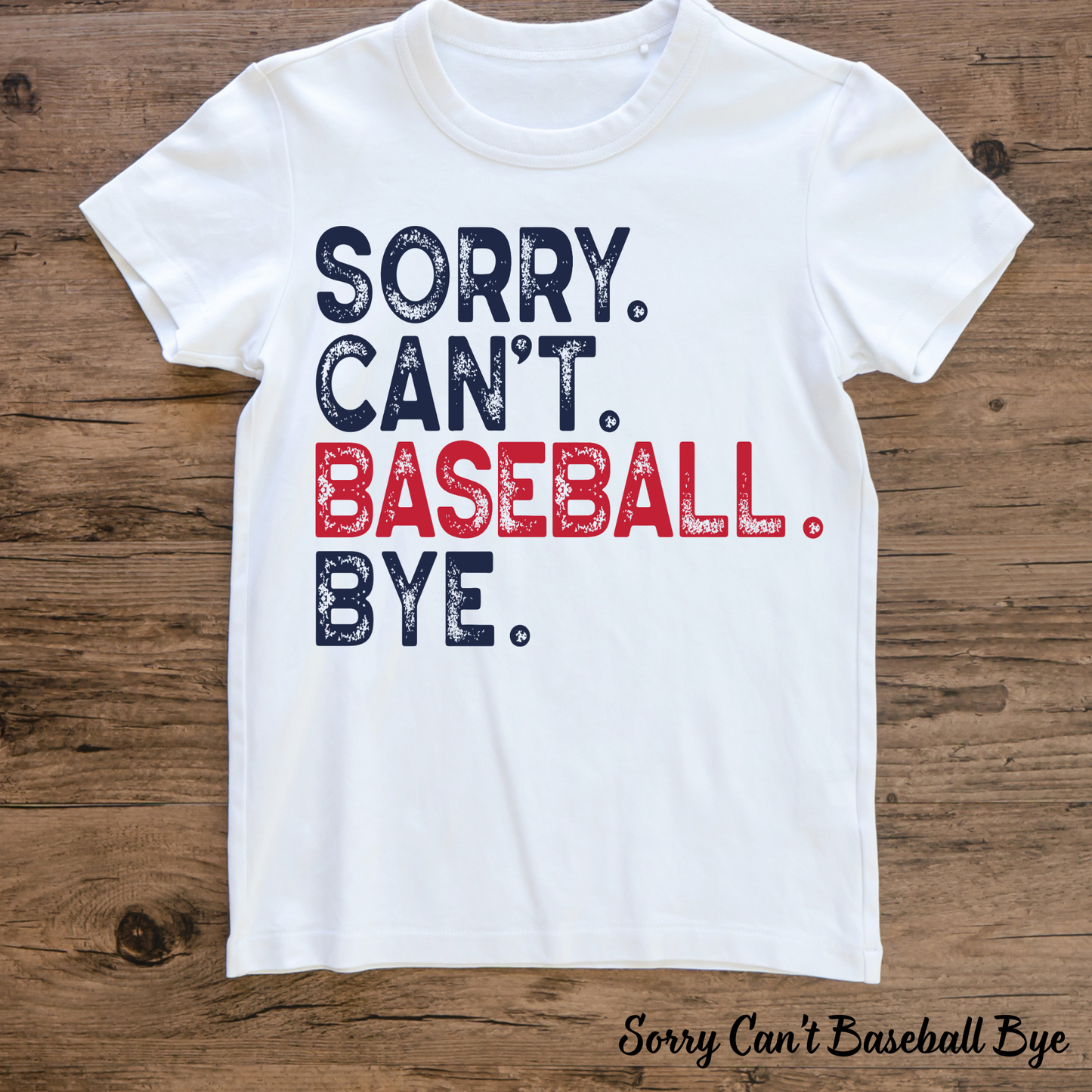 Sorry. Can't. Baseball. Bye.