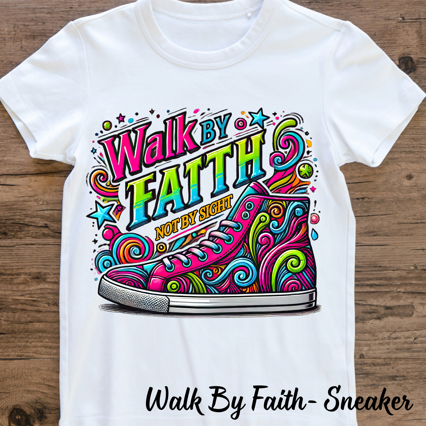 Walk By Faith-Sneaker