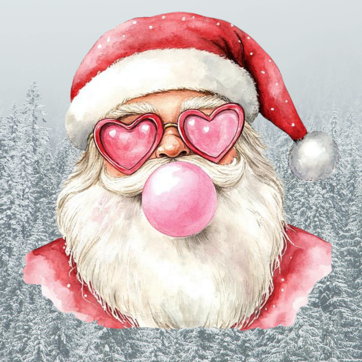 Bubble Gum Santa Cheer