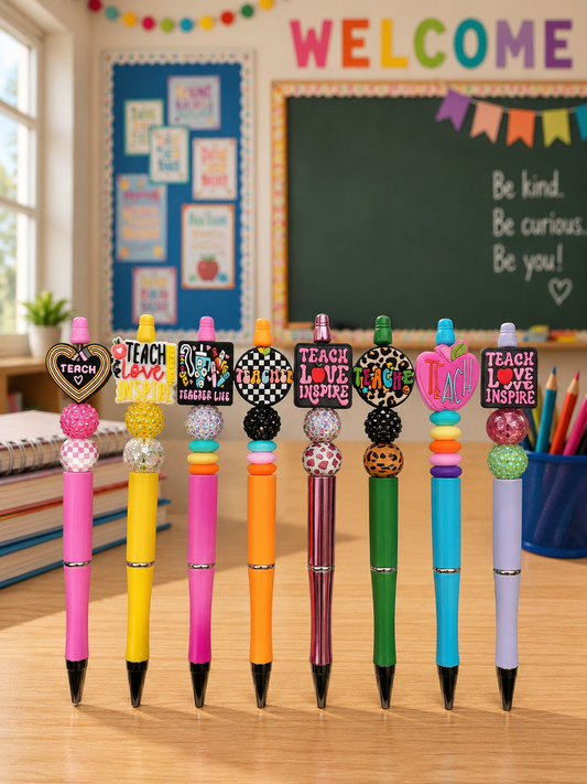 Teacher Beaded Pens