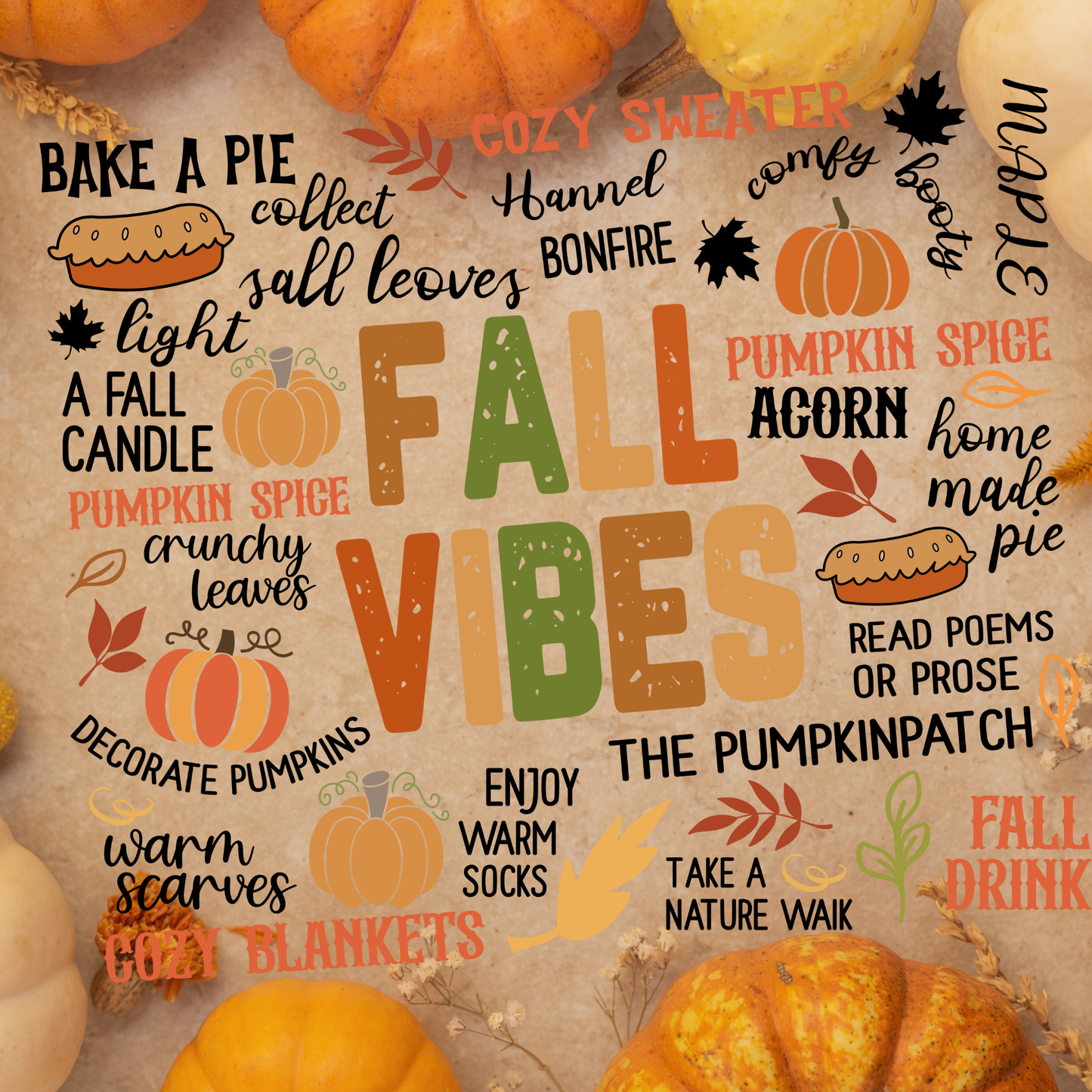 Fall Vibes Collage