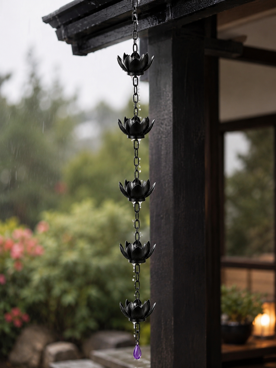 Lotus Rain Chain