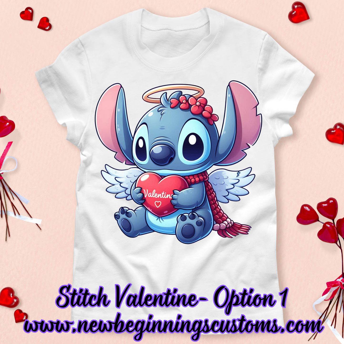 Stitch Valentine- Design Option 1