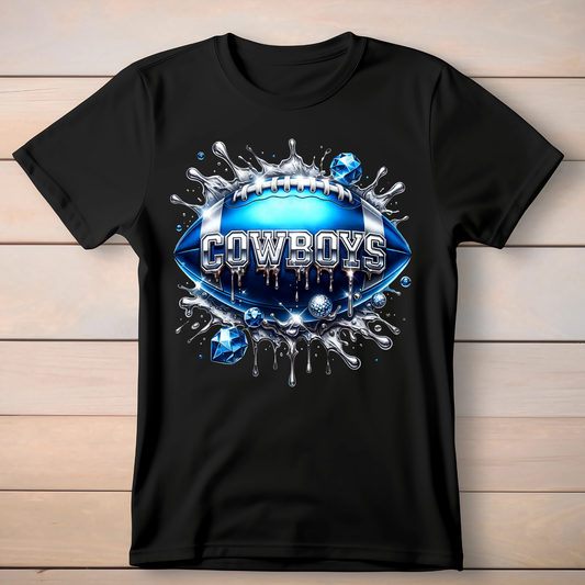 Cowboys Bling Splatter