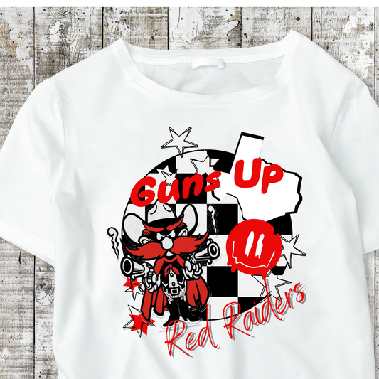 Guns Up Mascot Pride